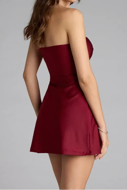 Twist and Turn Mini Dress